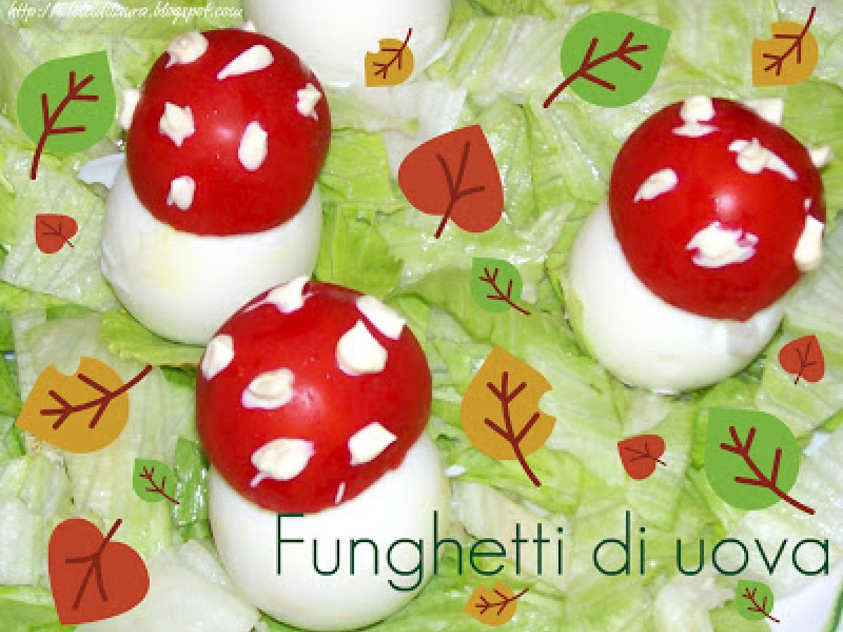 Funghetti di uova