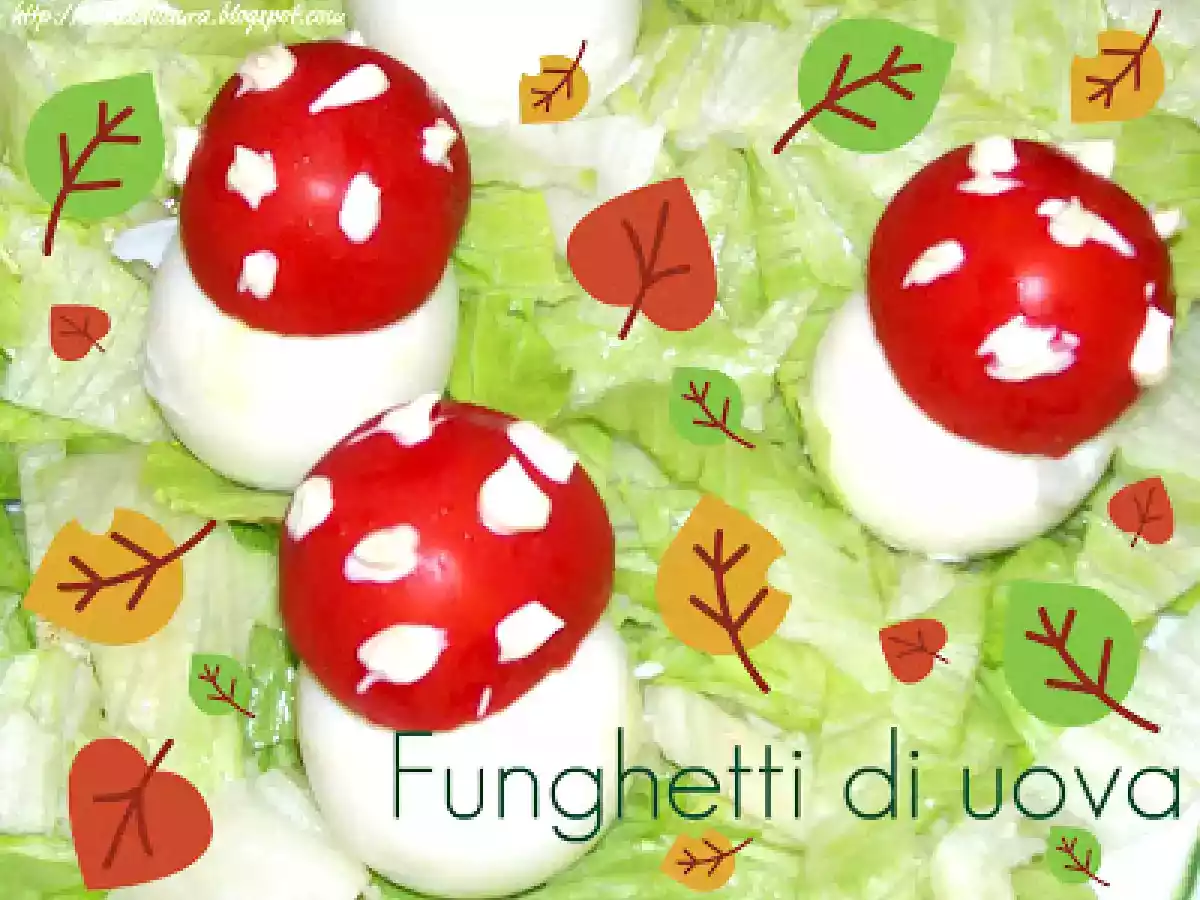 Funghetti di uova