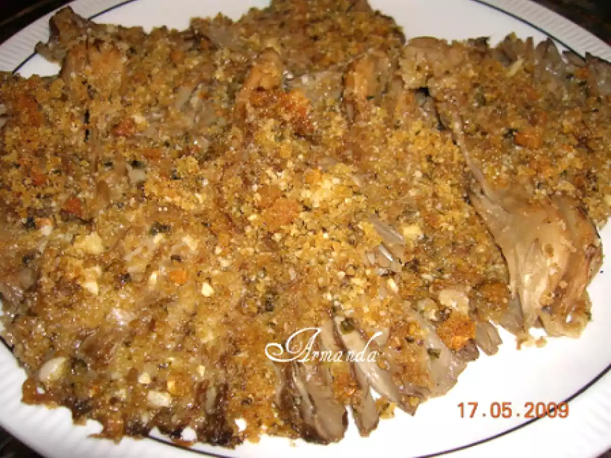 Funghi grigliati e al forno