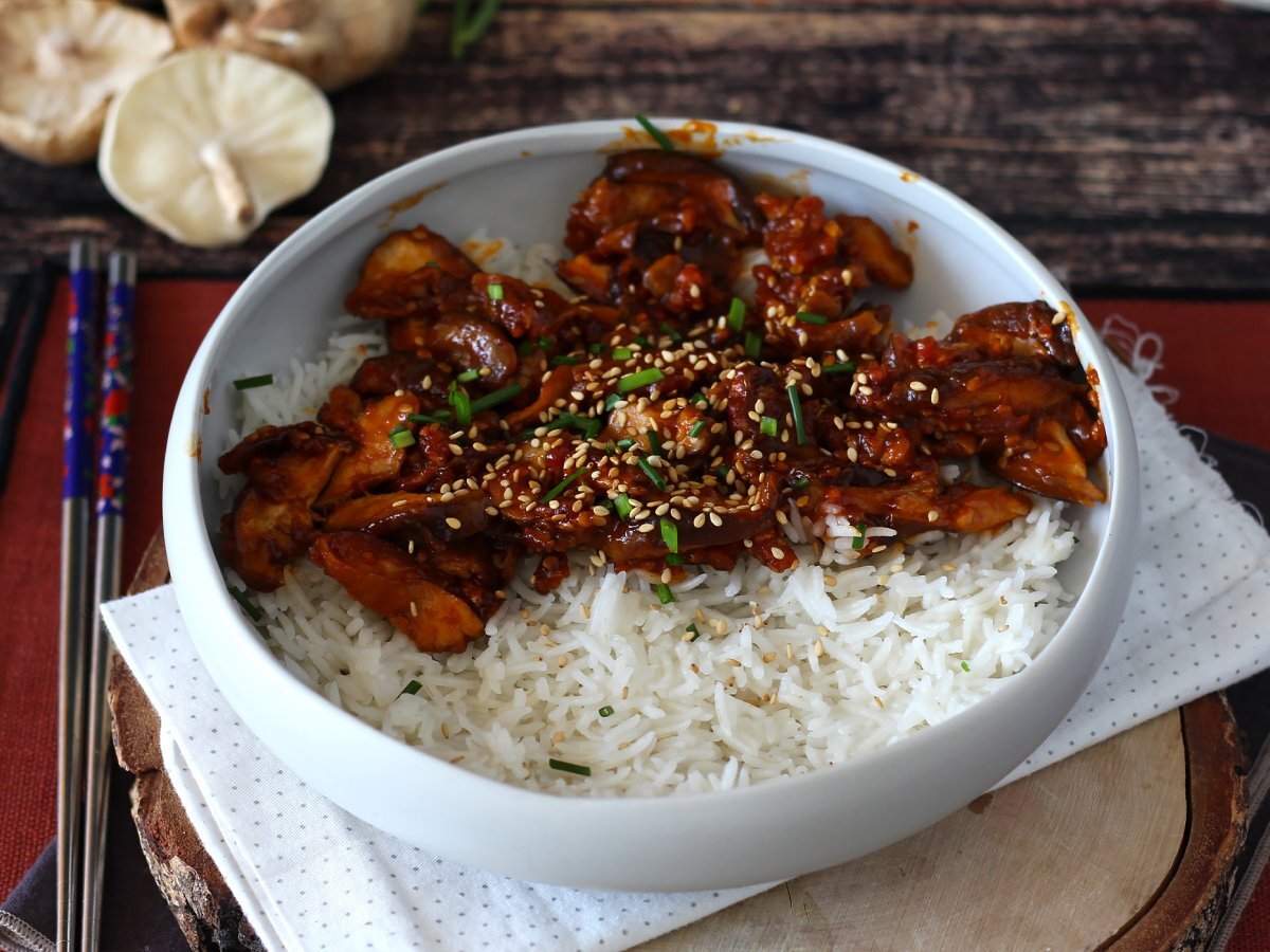 Funghi Shiitake con salsa gochujang, la ricetta coreana facile e gustosa! - foto 2