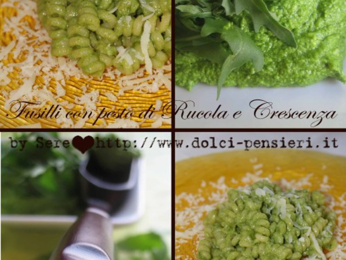 FUSILLI CON PESTO DI RUCOLA E CRESCENZA secondo - foto 5