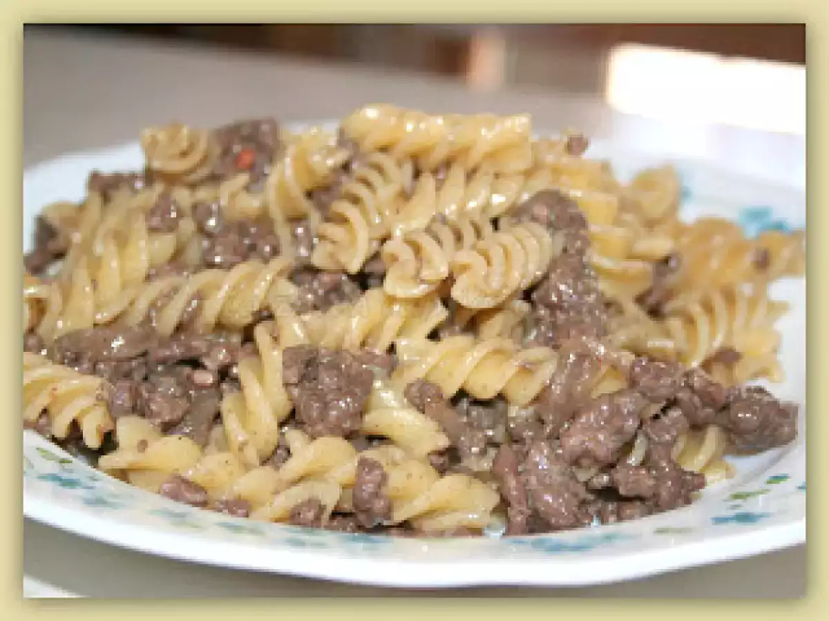 Fusilli con ragù bianco... al vino rosso - foto 2