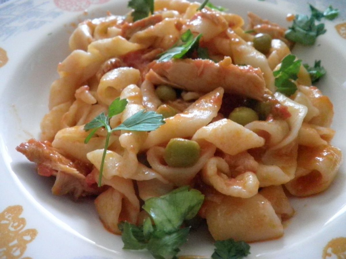 Fusilli freschi con Tonno alla Nduja