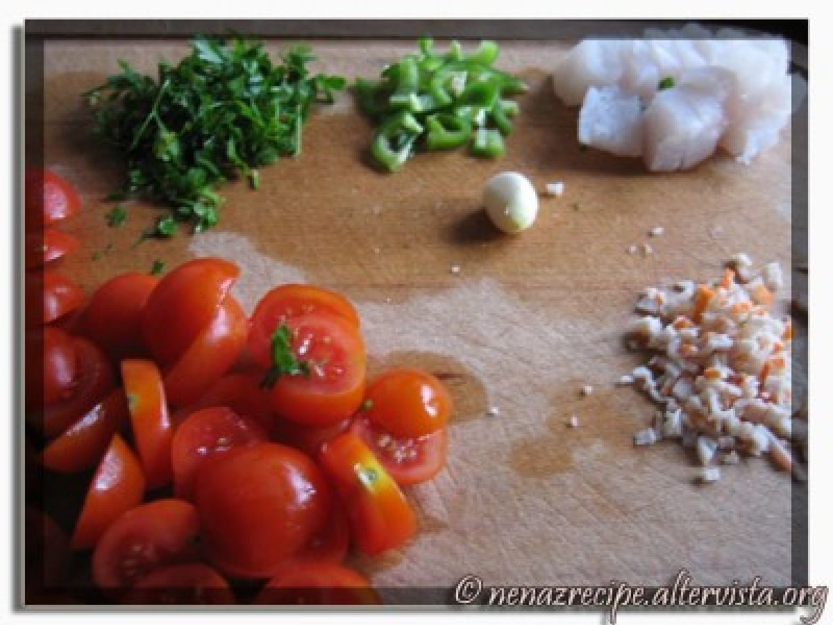 Fusilli integrali con sugo di merluzzo - foto 4