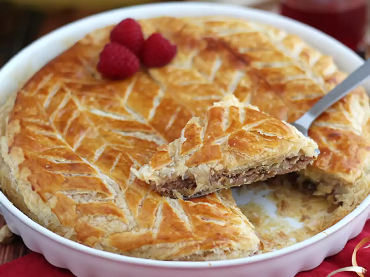 Galette des rois lamponi e pistacchio - foto 5