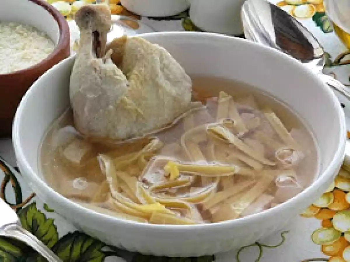 Gallina lessa e Omelette