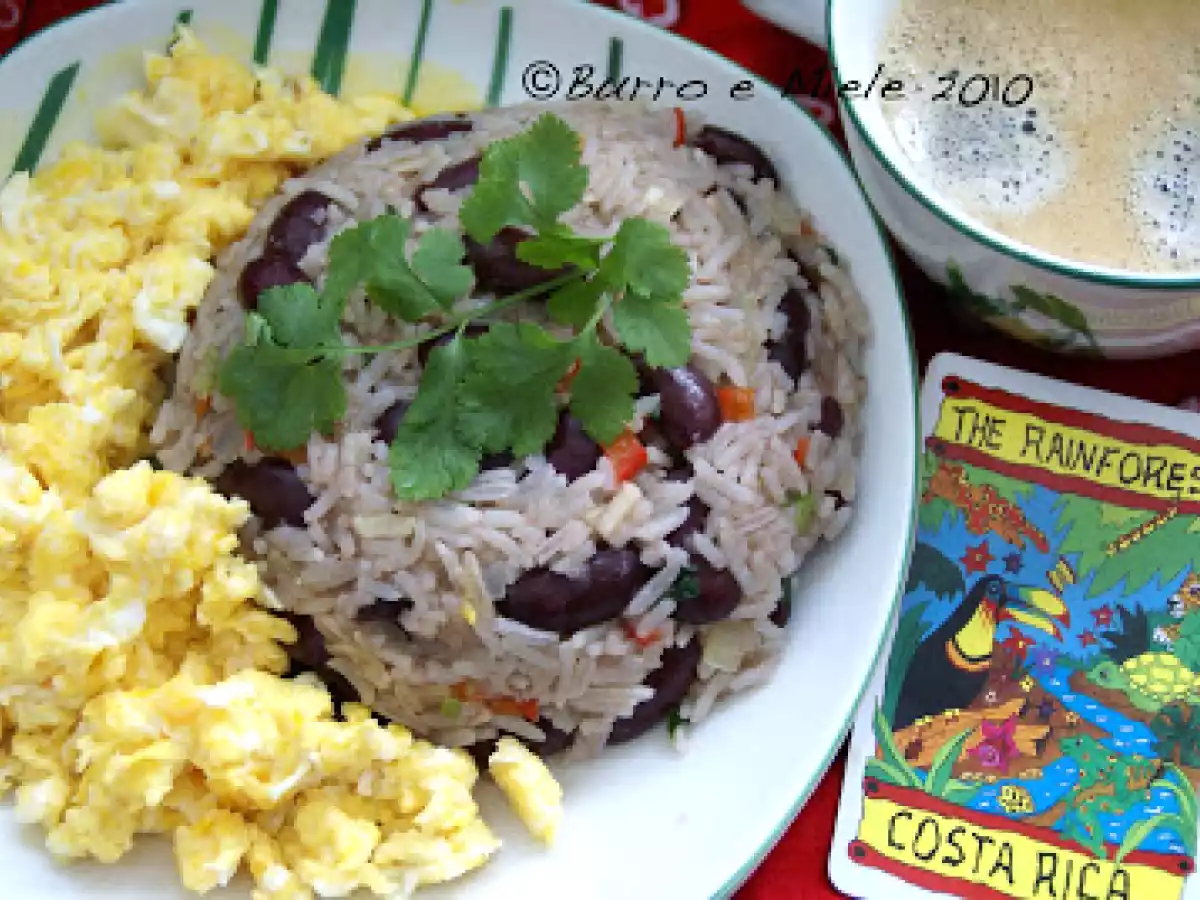 Gallo Pinto, la colazione del Costa Rica.
