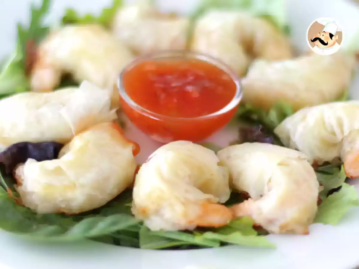 Gamberi croccanti al forno, la ricetta con la pasta Fillo - foto 3