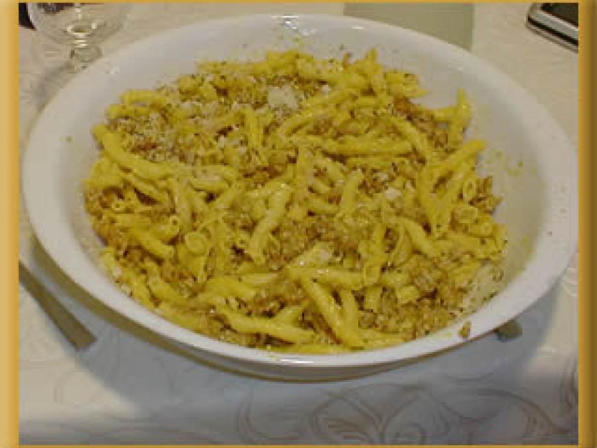 Garganelli al sugo di salciccia