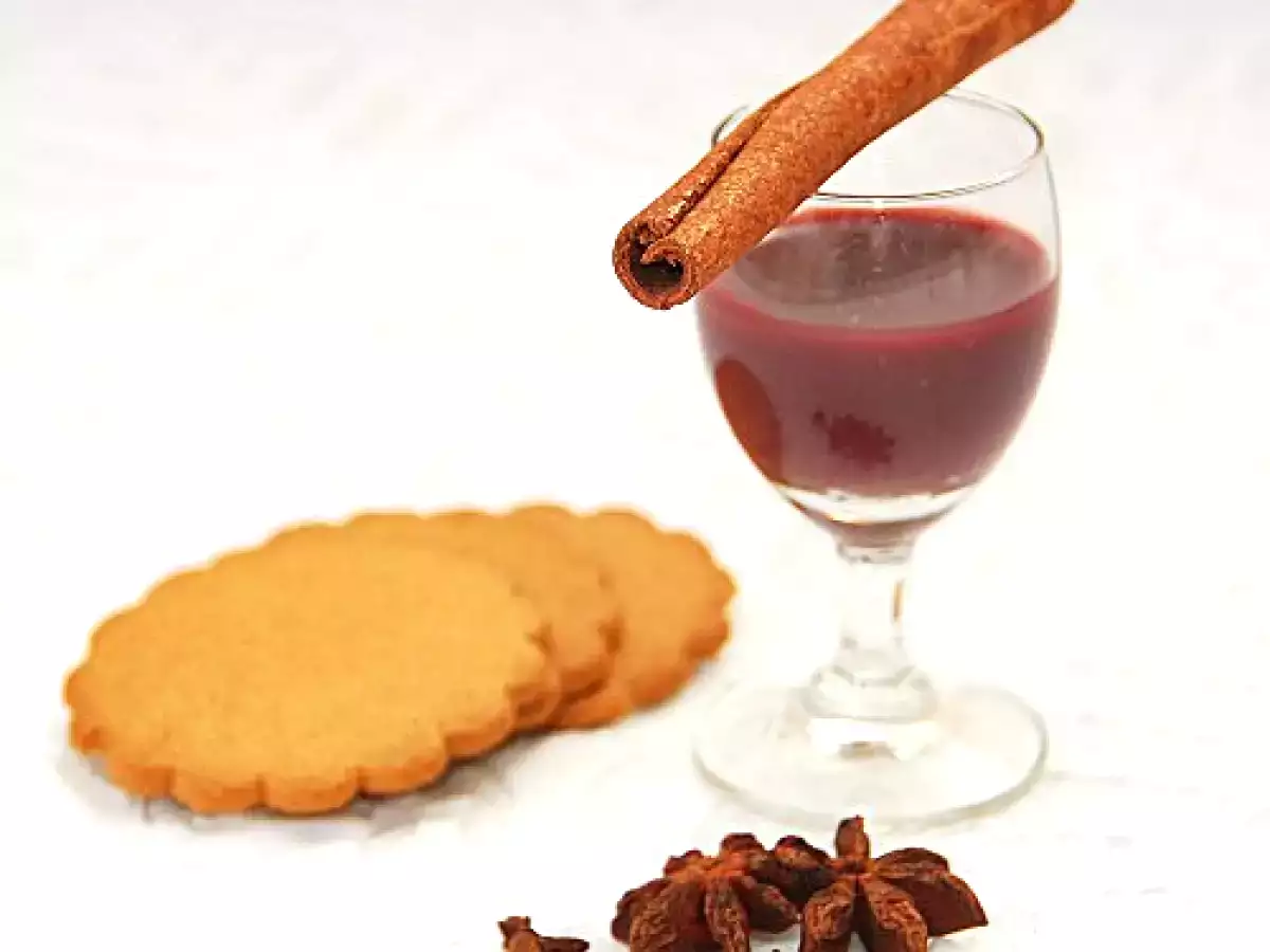 Gelatina al Vin Brulè con biscotti speziati - foto 2