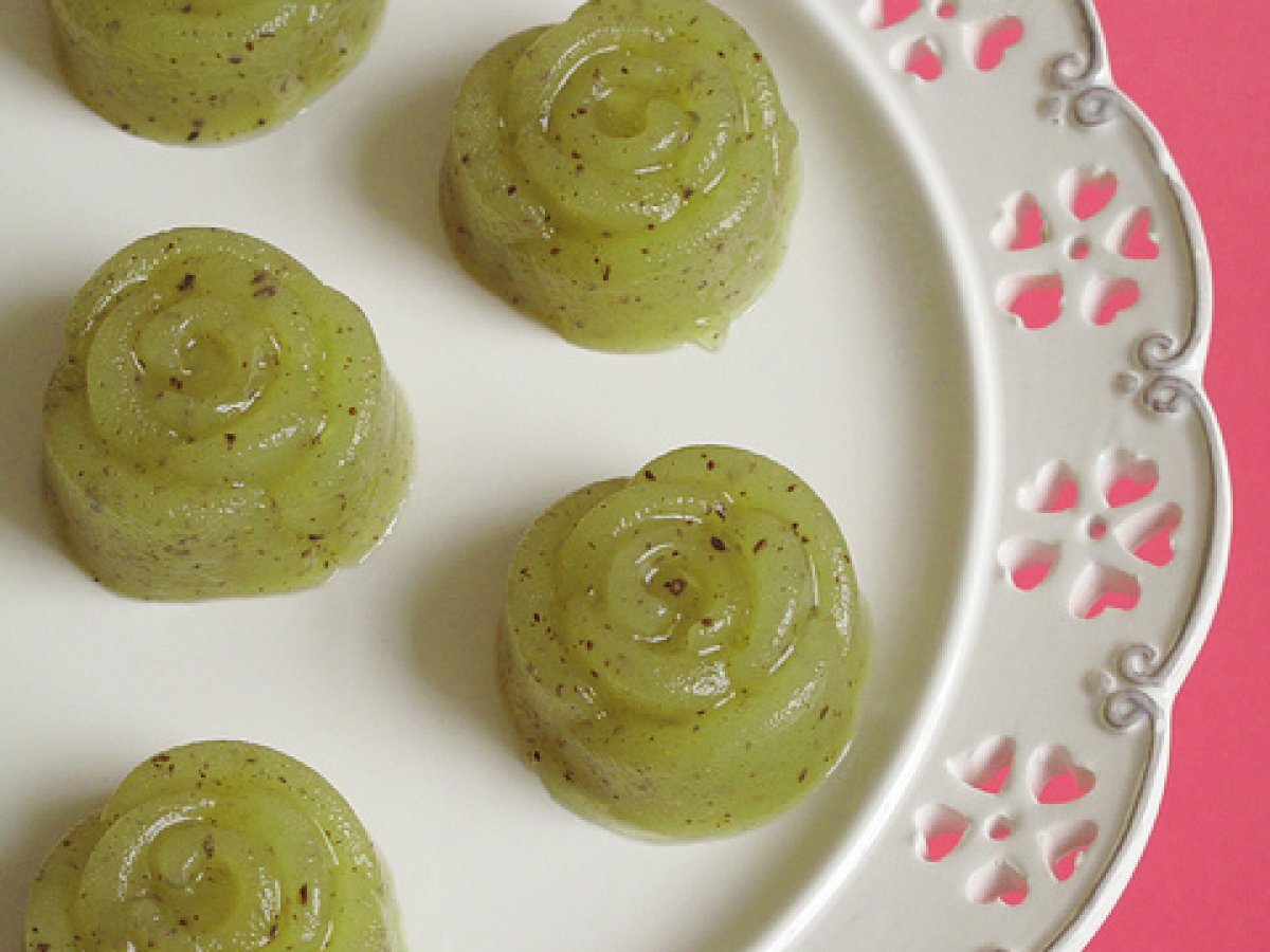 Gelatine al kiwi e lime