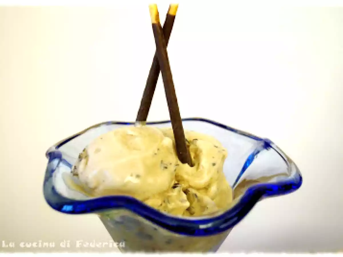 Gelato al caffè e cioccolato