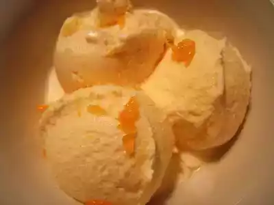 Gelato al mandarino