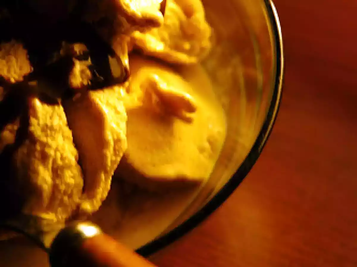 GELATO alla NOCCIOLA con la GELATIERA