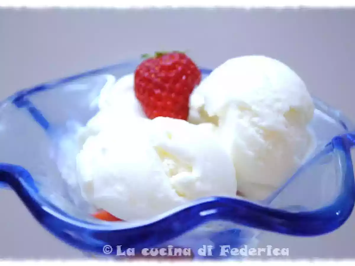 Gelato alla ricotta