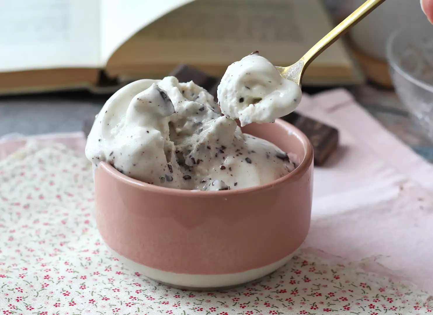 Gelato alla stracciatella con il ninja creami