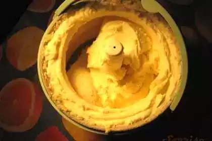 Gelato alle mandorle miele e castagne