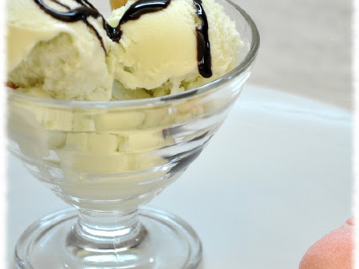 Gelato con i marshmallow