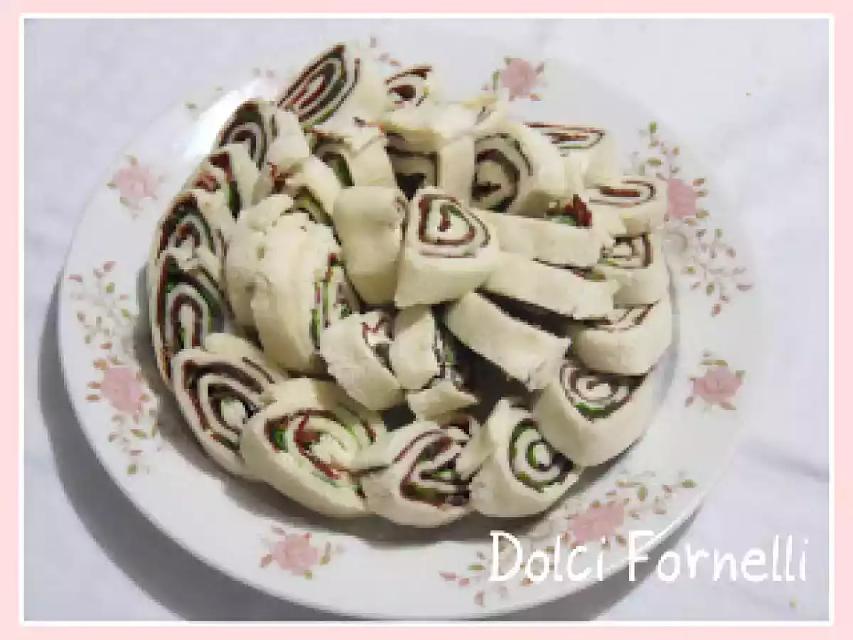 Girelle con bresaola e rucola