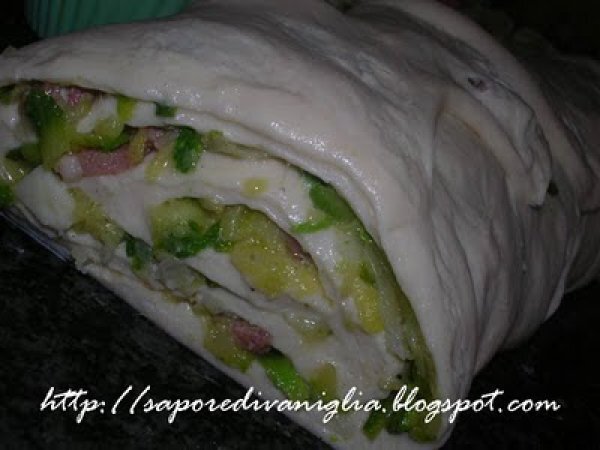 Girelle salate con pancetta e zucchine, foto 5