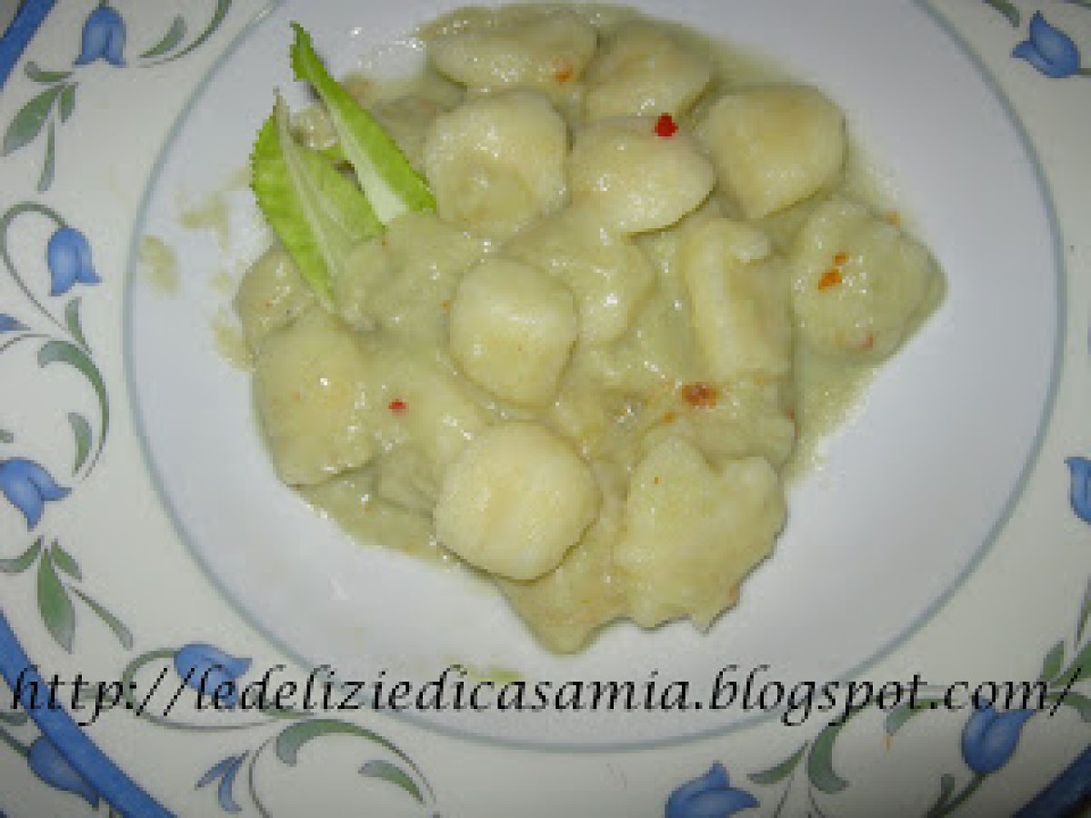 Gnocchetti con crema di cavolfiore