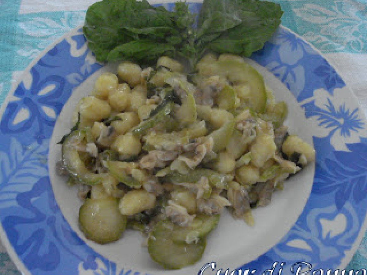 Gnocchetti di patate zucchine e vongole... - foto 2