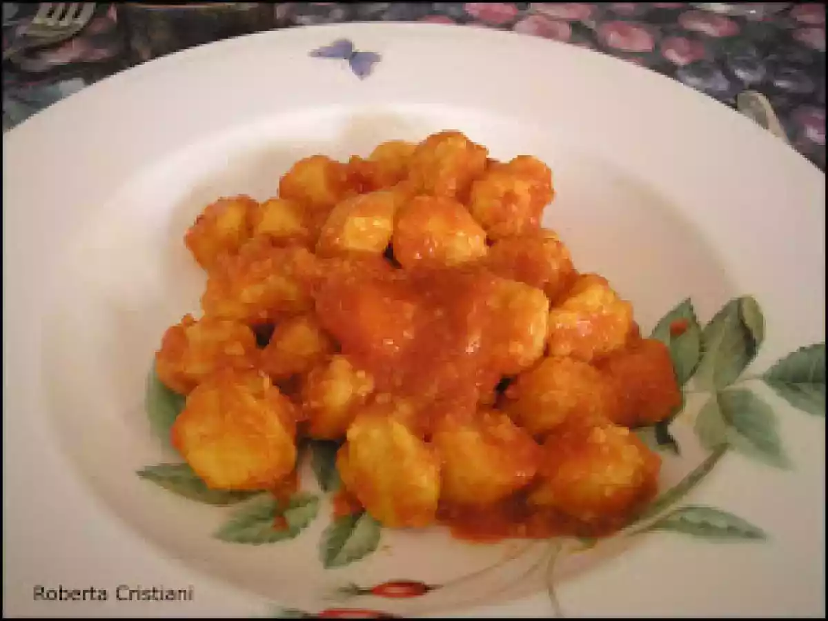 GNOCCHETTI DI RICOTTA BURRO E ORO