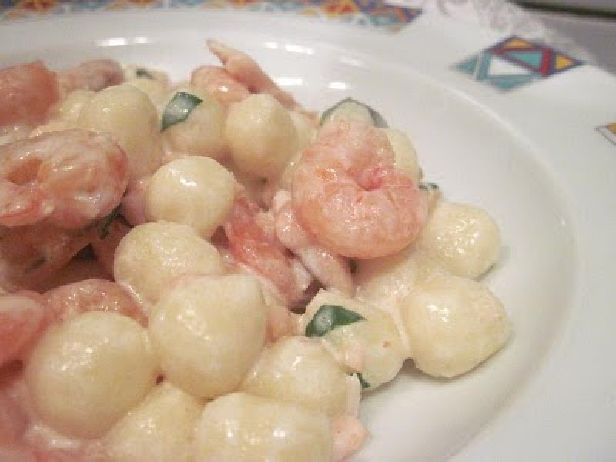 Gnocchetti gamberi e salmone - foto 2