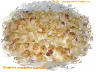 Gnocchetti mascarpone e pancetta