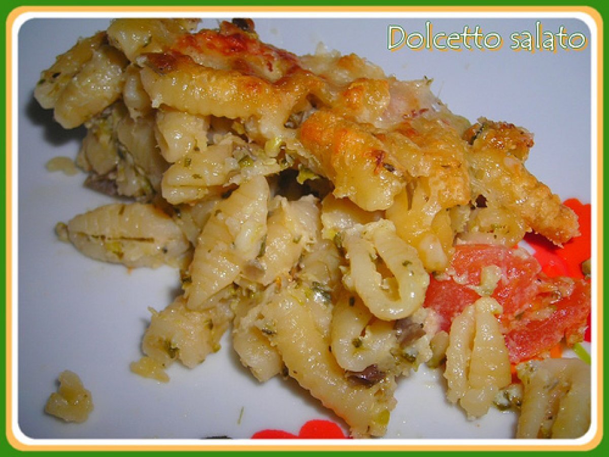 GNOCCHETTI SARDI AL FORNO CON CREMA DI MELANZANE, ZUCCHINE E CAPRINO - foto 2