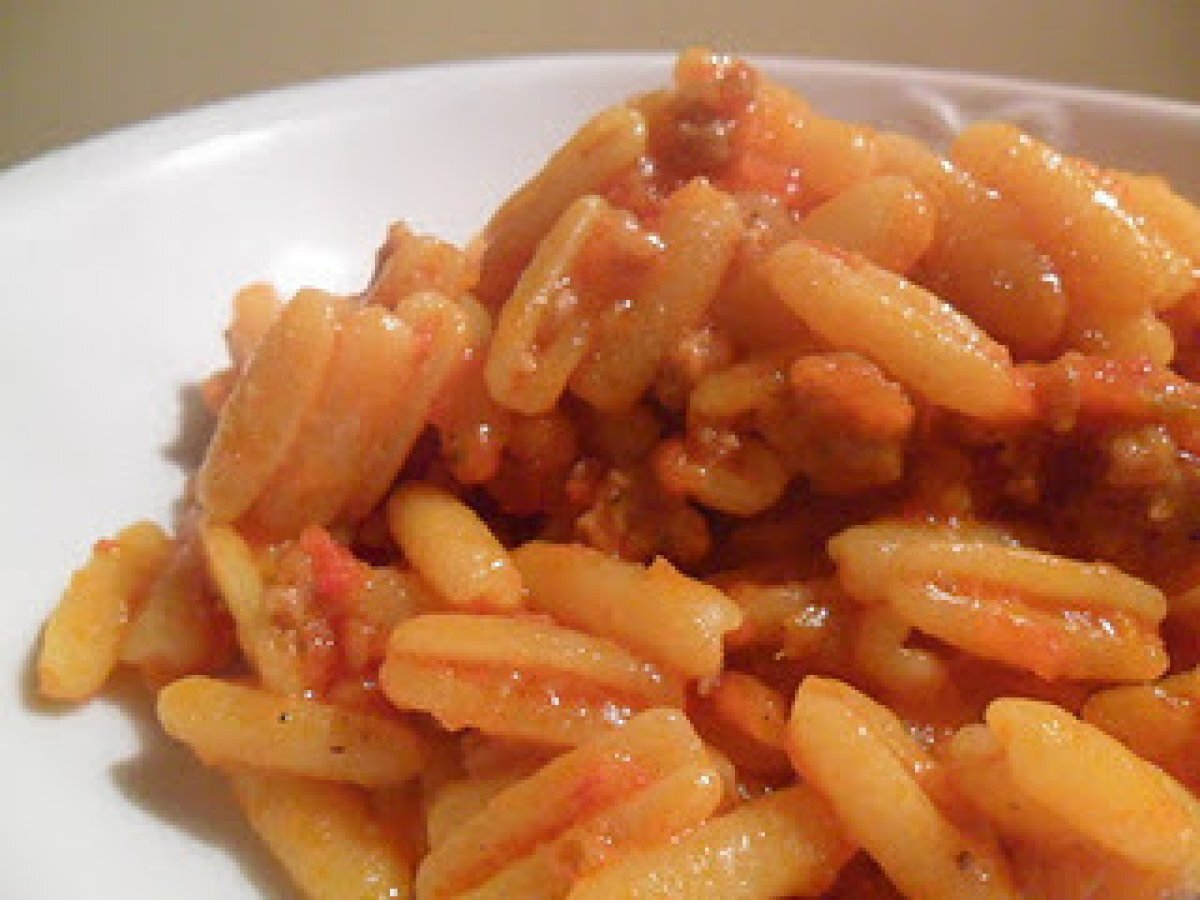 GNOCCHETTI SARDI CON RAGU' DI SALSICCIA - foto 2