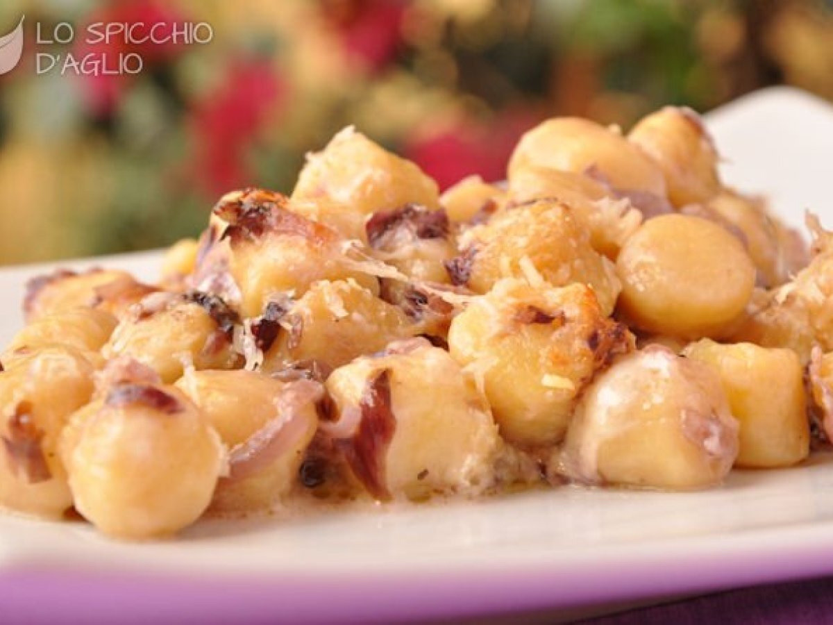 Gnocchetti stracchino e radicchio