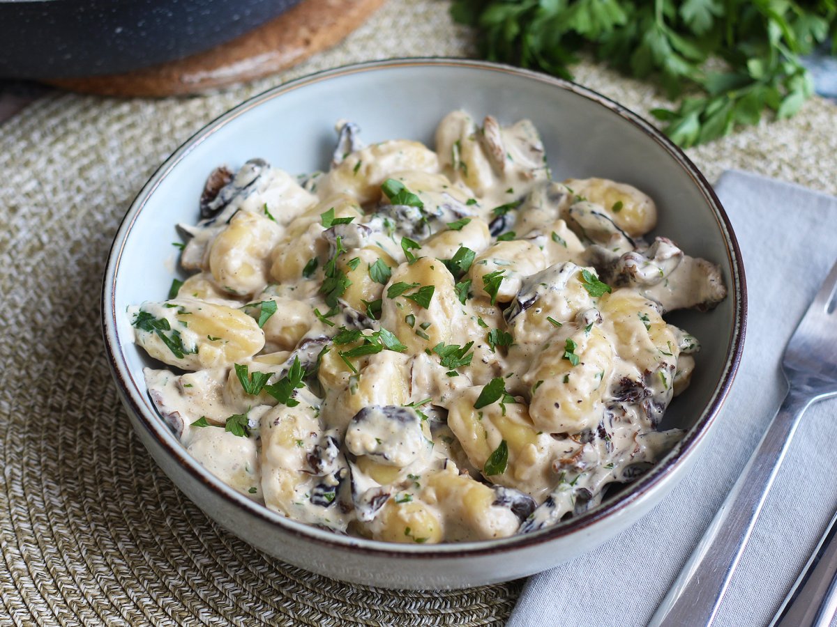 Gnocchi ai funghi, un primo piatto gustoso e facile da preparare