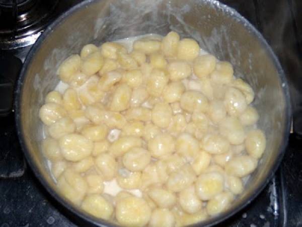 Gnocchi ai quattro formaggi