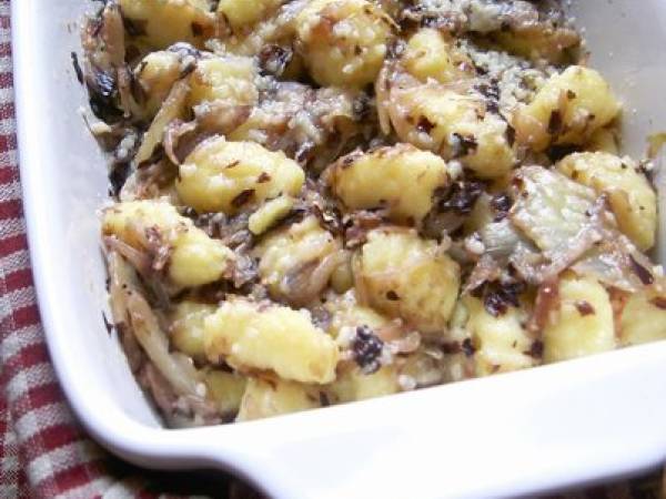 Gnocchi alla trevisana e grana