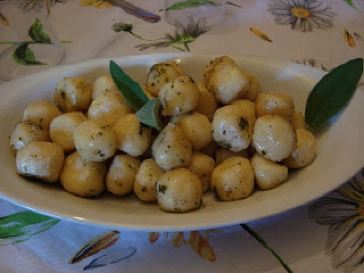 Gnocchi burro e salvia