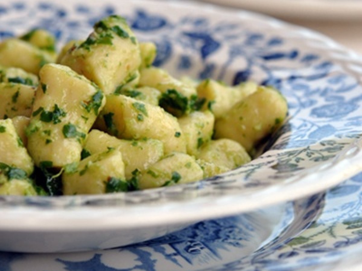 Gnocchi con pesto alla rucola Ricetta Petitchef