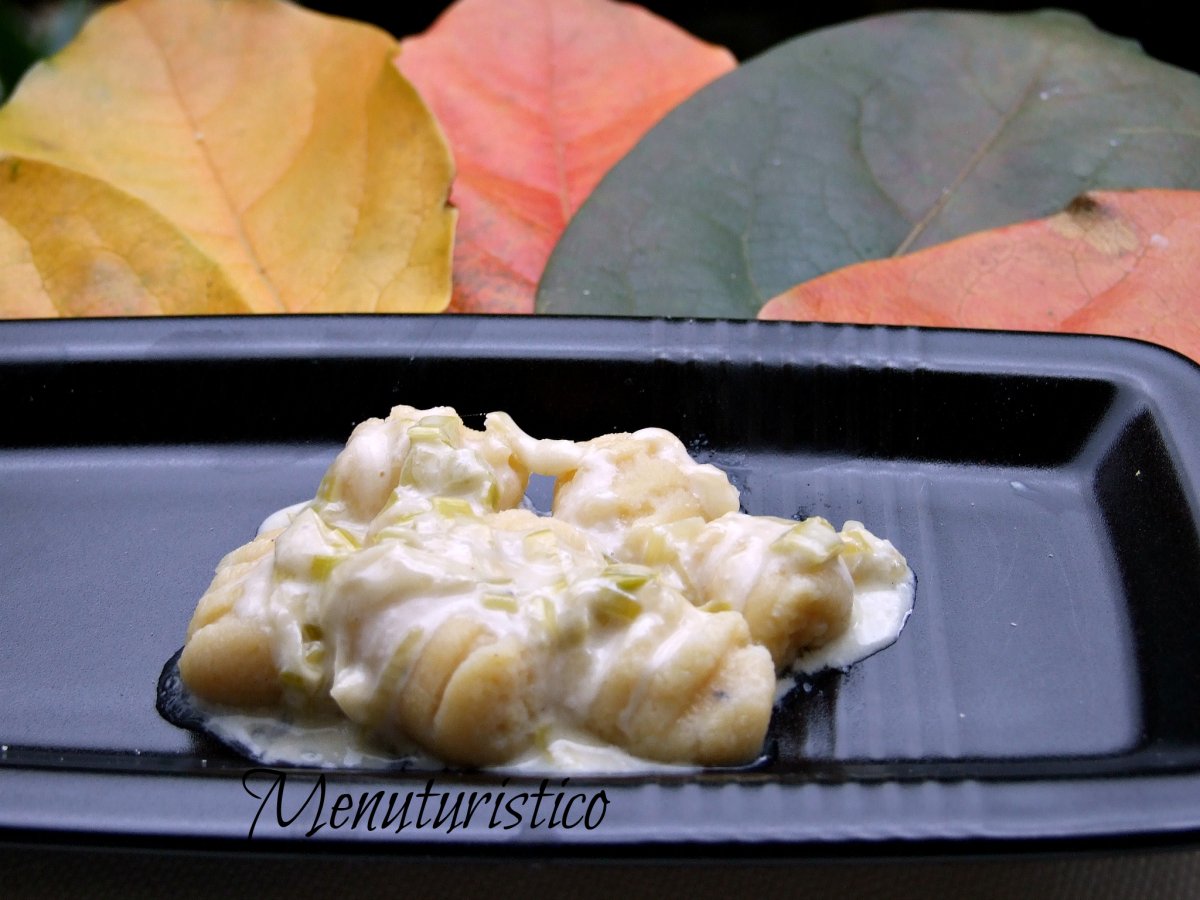 Gnocchi di ceci in salsa alla birra (chef R. Maurizio)