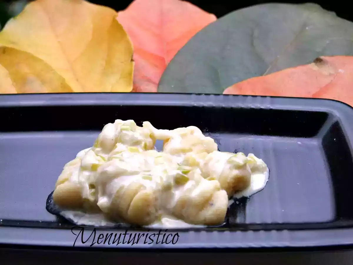 Gnocchi di ceci in salsa alla birra (chef R. Maurizio)