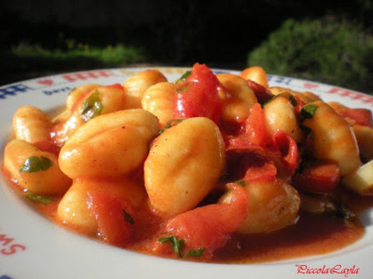 Gnocchi di Patate con Gamberi e Pomodorino - foto 3