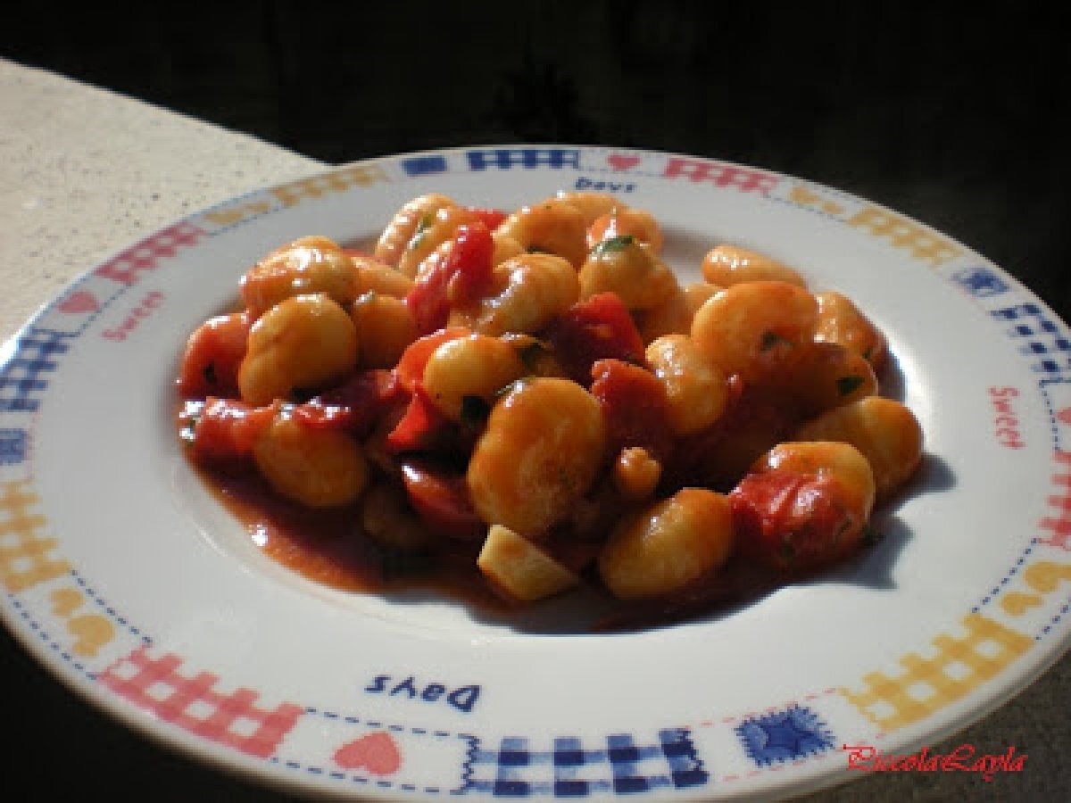 Gnocchi di Patate con Gamberi e Pomodorino - foto 5