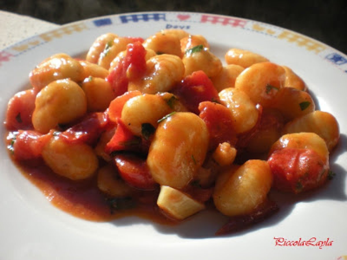 Gnocchi di Patate con Gamberi e Pomodorino - foto 7