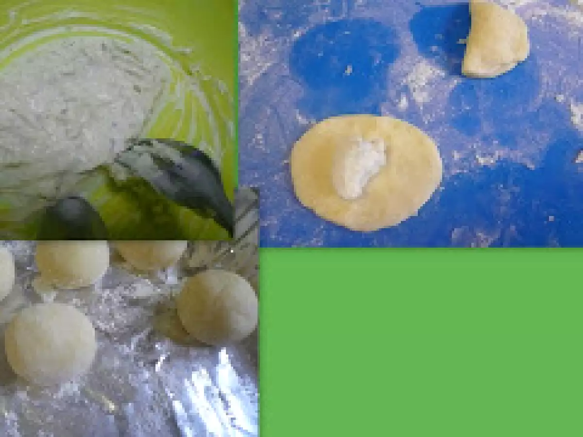Gnocchi di patate ripieni di gorgonzola e miele - foto 2