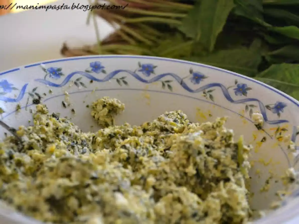 Gnocchi Di Ricotta Alle Cicorie Selvatiche