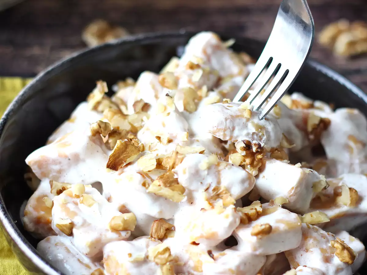 Gnocchi di zucca cremosi con Philadelphia e noci croccanti - foto 5