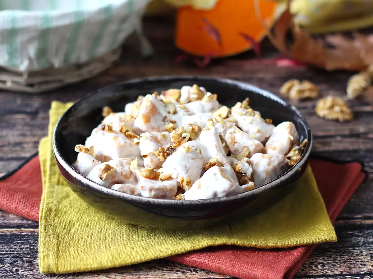 Gnocchi di zucca cremosi con Philadelphia e noci croccanti - foto 6