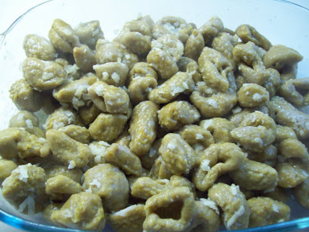 GNOCCHI DI ZUCCA PATATE E CASTAGNE