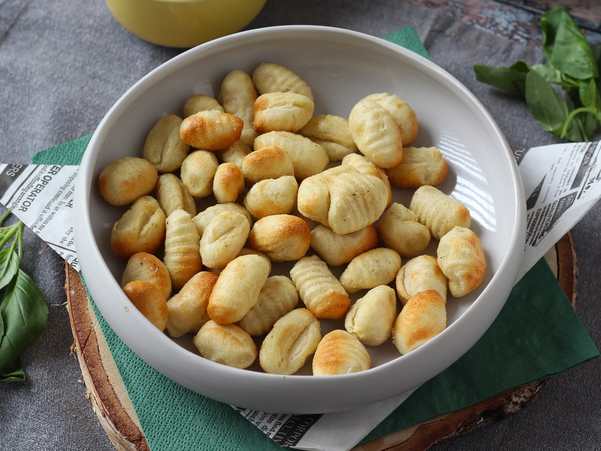 Gnocchi fritti in friggitrice ad aria, la ricetta pronta in 10 minuti! - foto 5