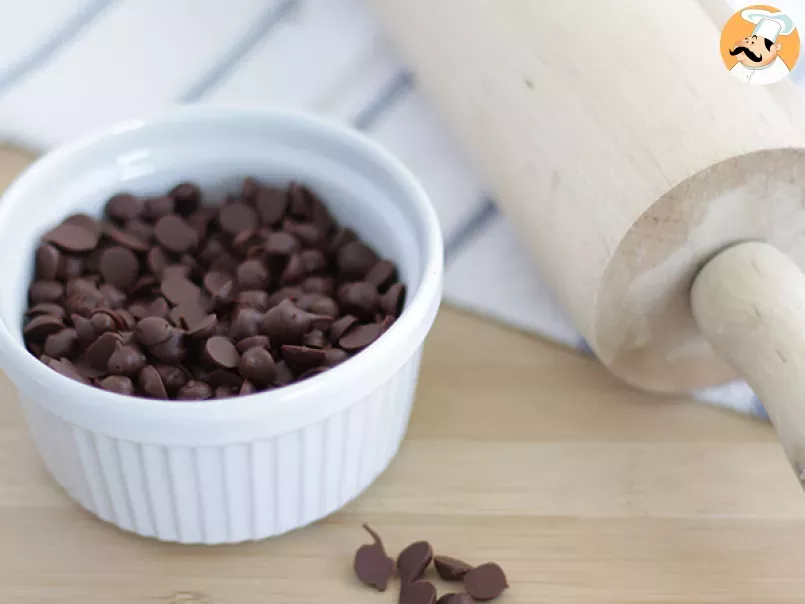 Gocce di cioccolato fatte in casa, foto 1