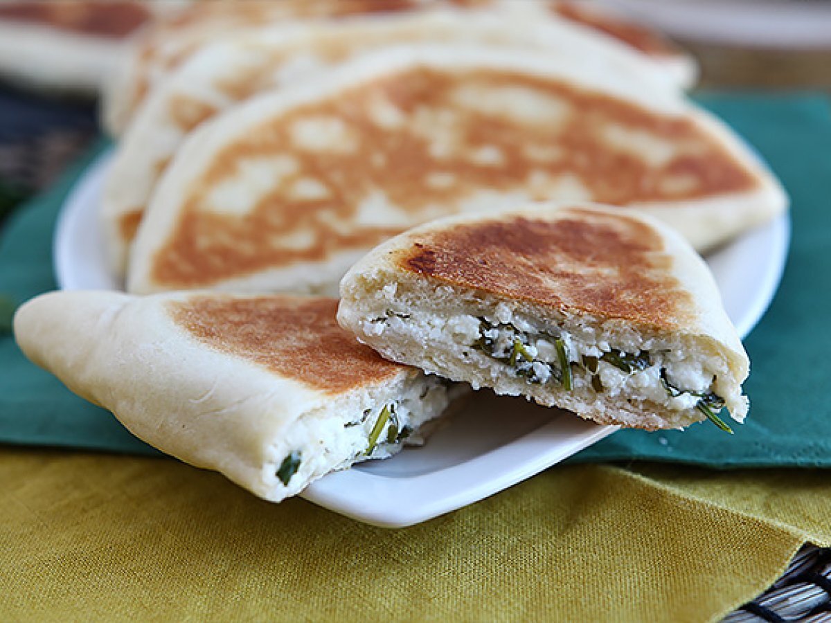 Gozleme farciti con feta